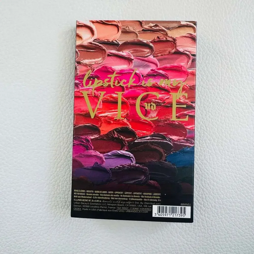 Urban Decay Vice Lipstick 24 shade sample